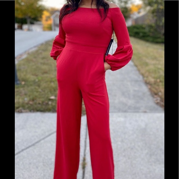 NWT Vince Camuto Off The Shoulder Romper - Picture 2 of 5